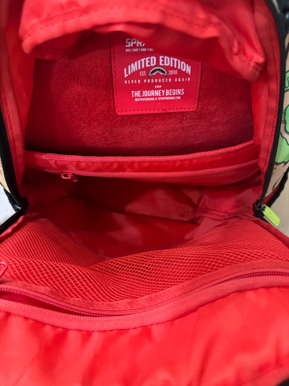Sprayground Shrek Wanted Backpack